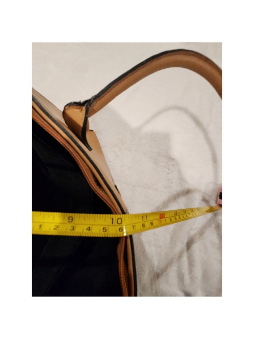 Women's Large Tod's Tan Leather Handbag - Picture 8 of 9